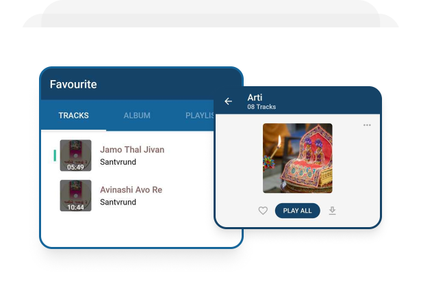 Download your favorite tracks or albums and listen to them later without an internet connection