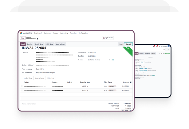 Invoice generation