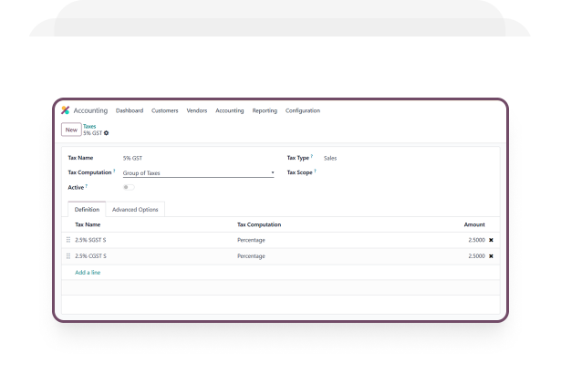 Tax automation