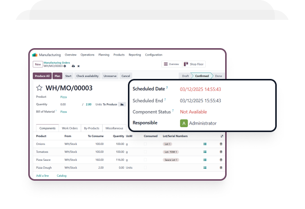 Automated notifications system